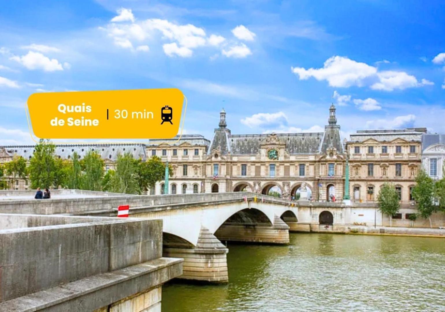 165 Suite Denis - Superbe Appartement A Paris Eksteriør billede